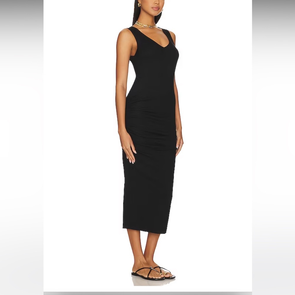 Michael Stars Ruched Lori Tank Dress - Picture 6 of 7
